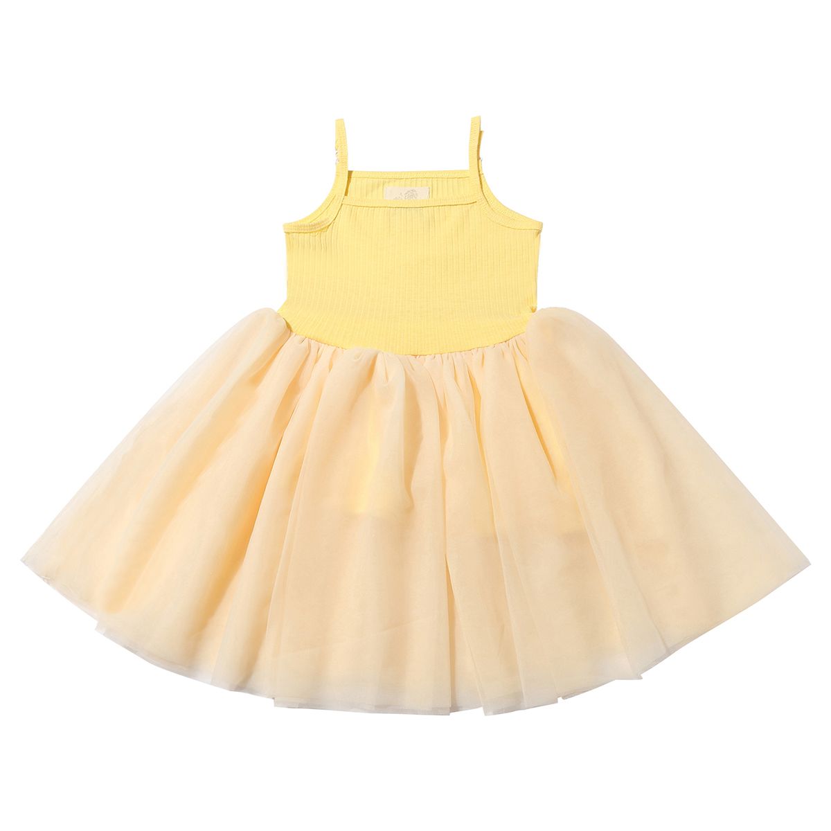 Kaia Tutu Dress in Lemon