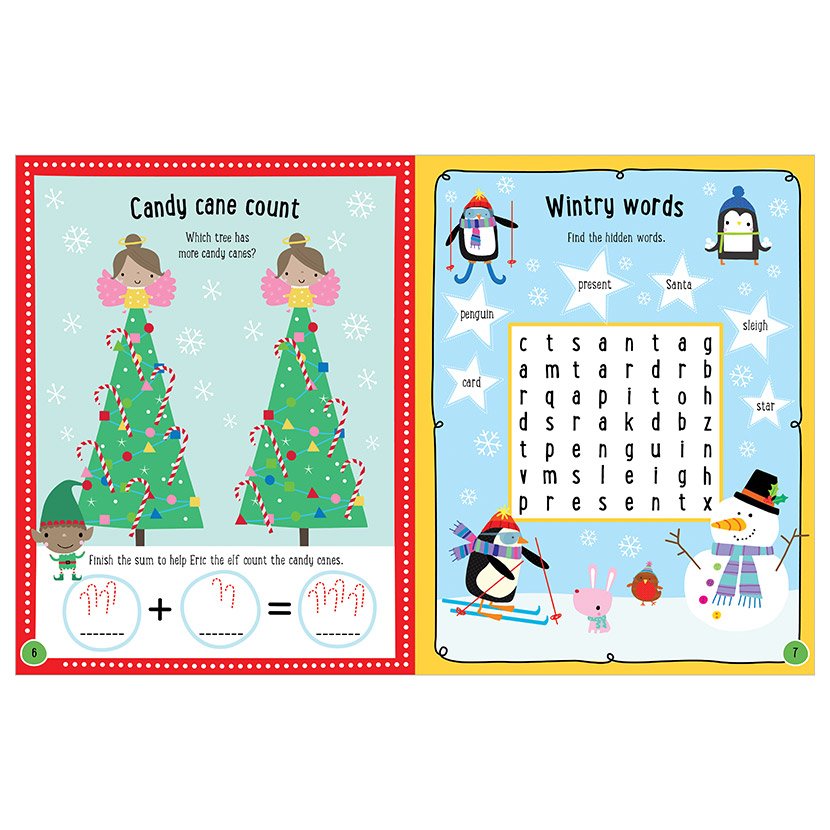 Happy Little Elves Activity Book