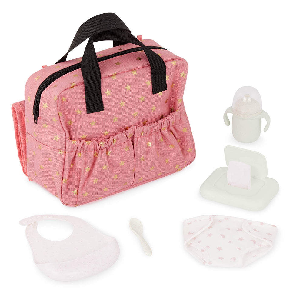 Diaper bag and accessories for 14" Baby doll