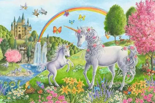 Children’s Jigsaw Puzzle Prancing Unicorns - 24 Pieces Puzzle