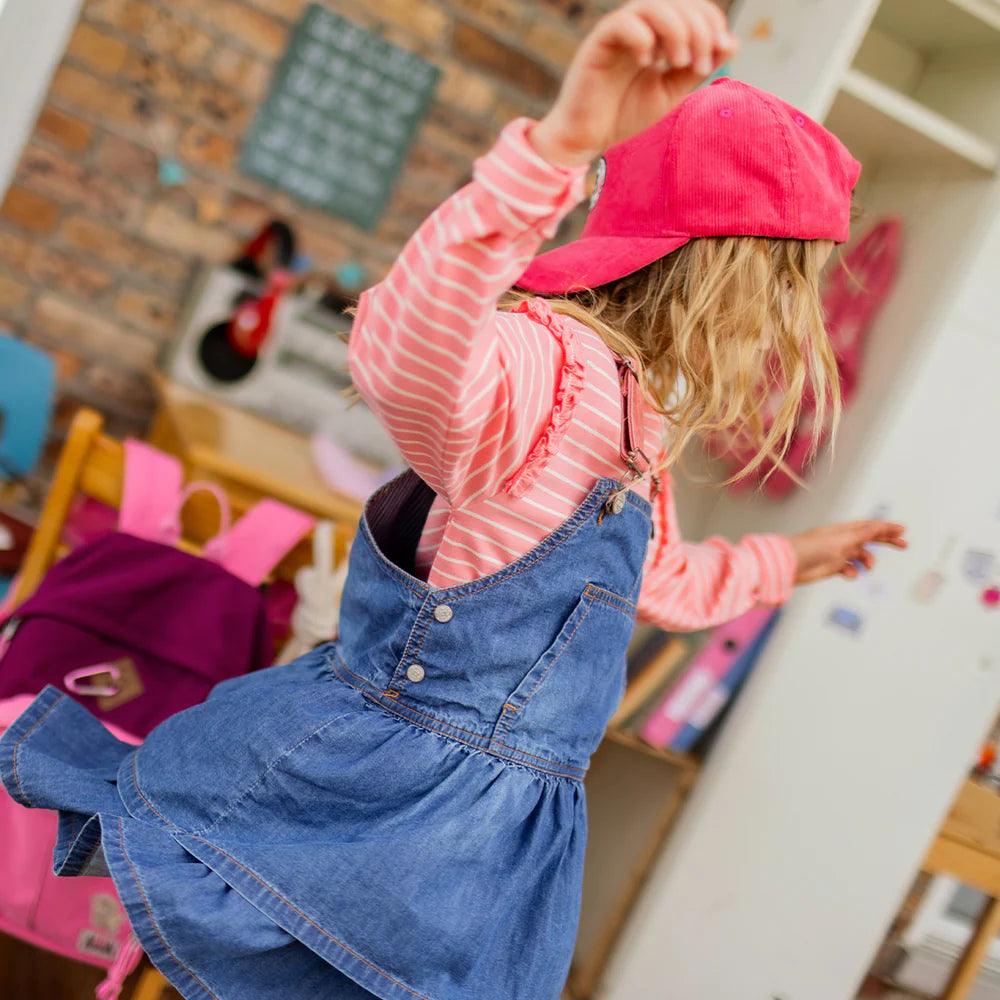 Blue Denim Jumper Dress