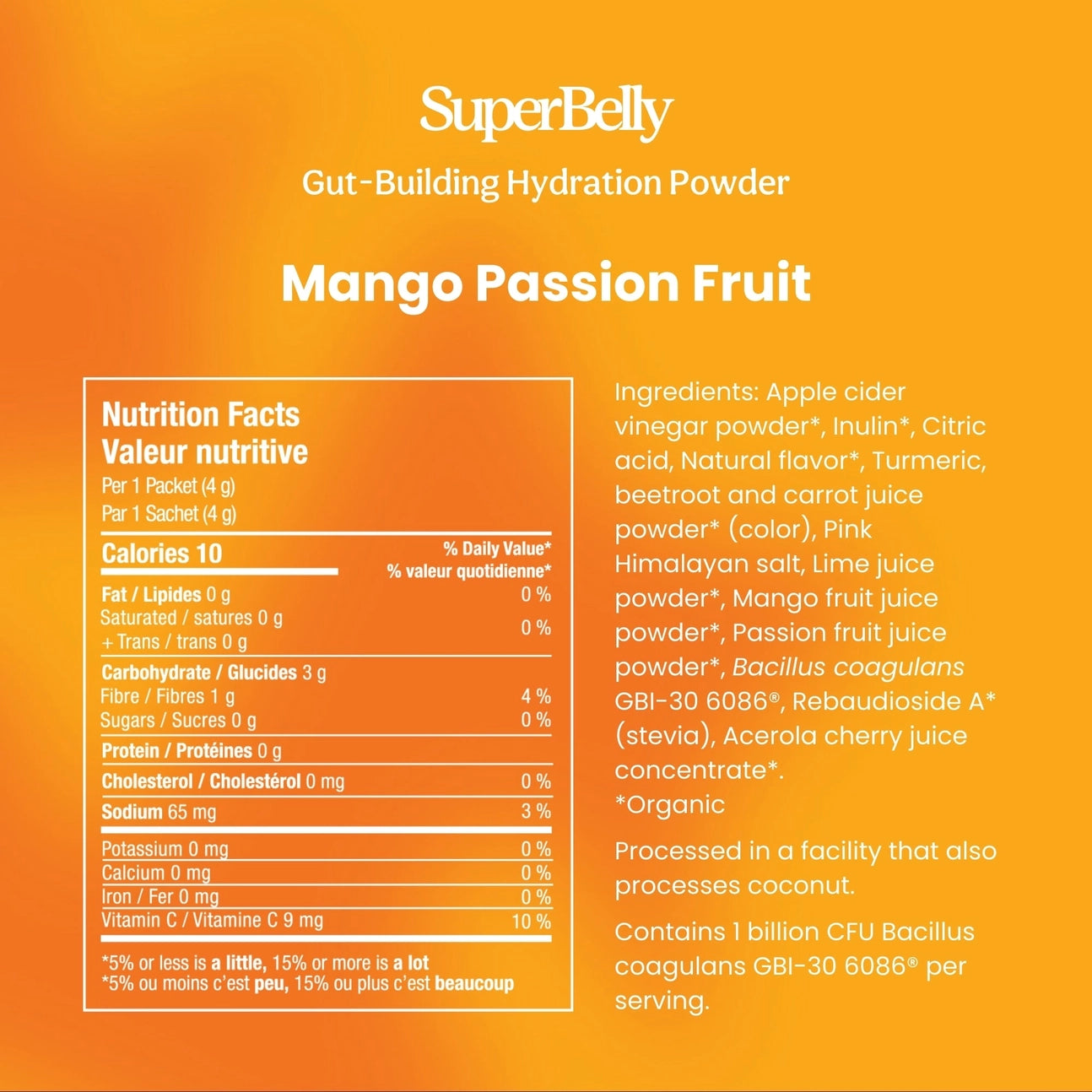 SuperBelly Mango Passionfruit