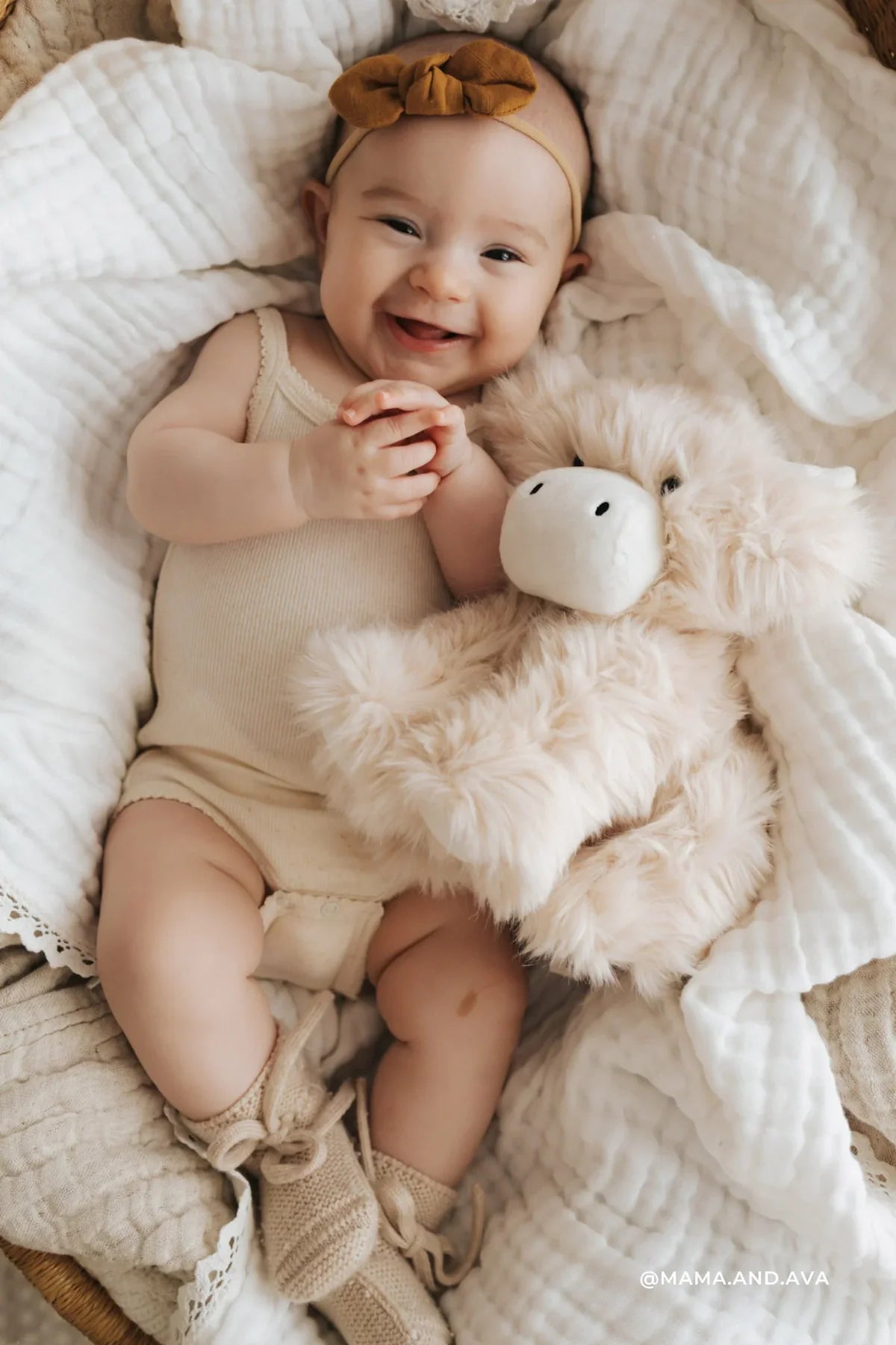 Hilda the Highland Cow - Beige