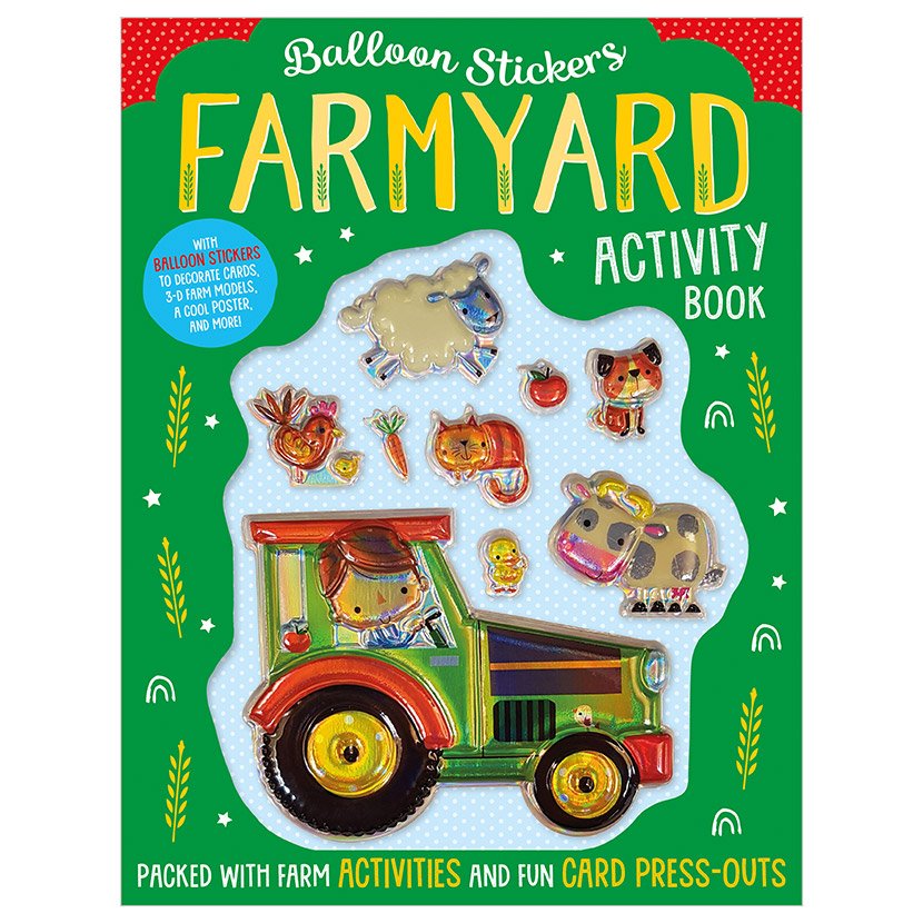 Farmyard Activity Stickers Book