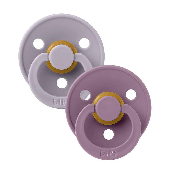BIBS Pacifier Anatomical - Fossil Grey / Mauve
