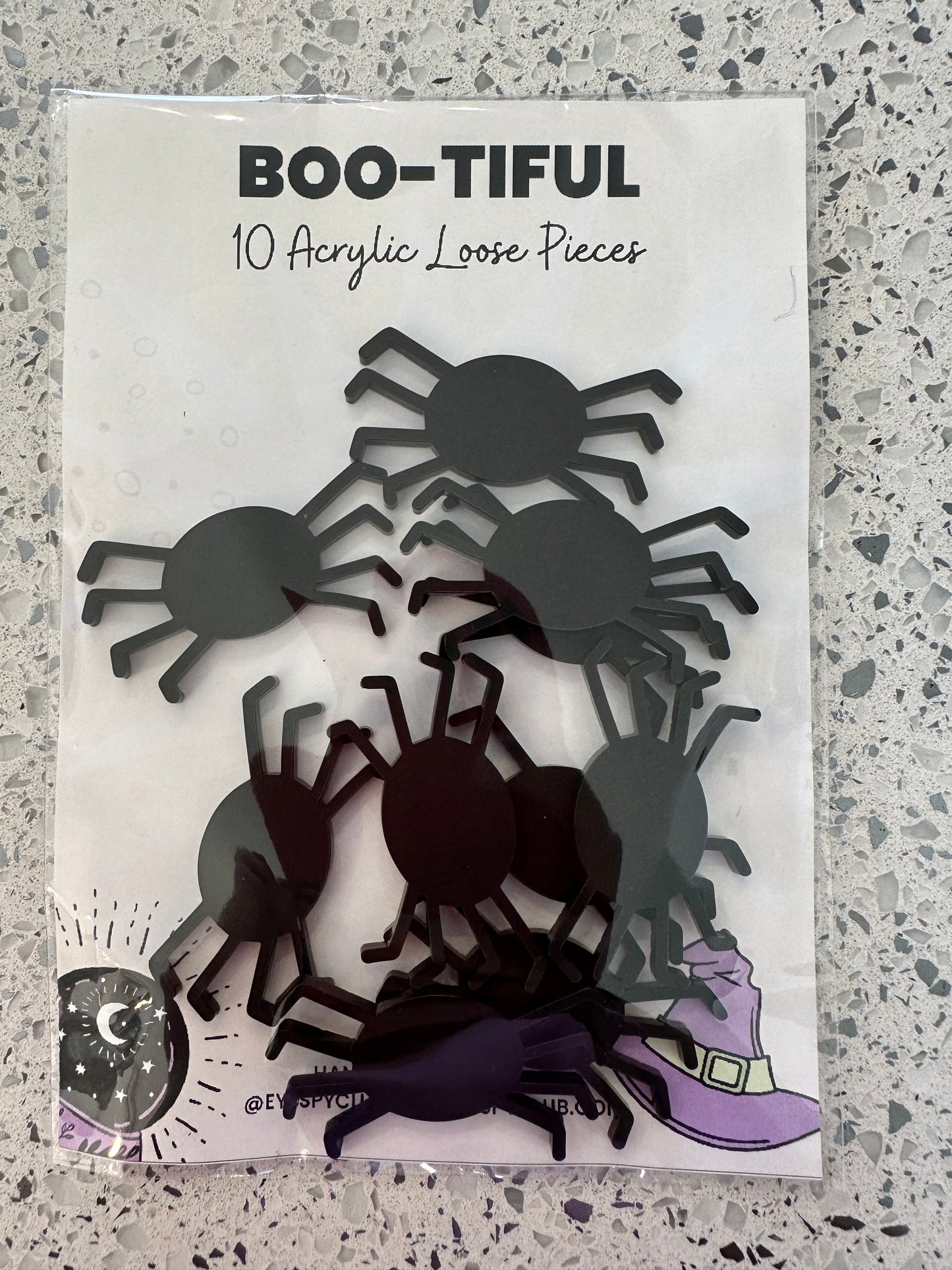 2" 10 Pack – Halloween Acrylic Loose Parts