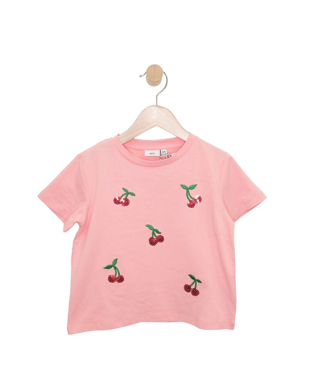 Kids Pink Cherry Tee