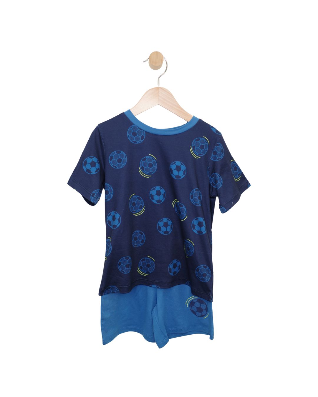 Kids Navy Soccer Short Set