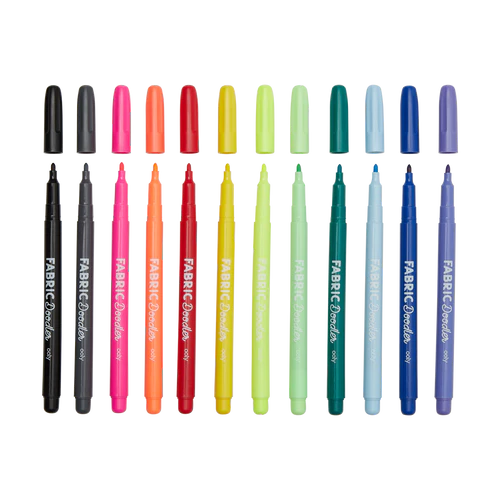 Fabric Doodlers Markers - Set of 12