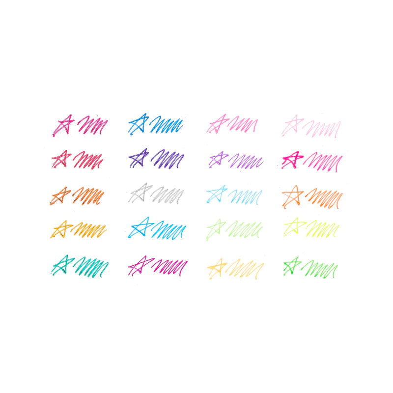 Mini Doodlers Scented Gel Pens (20 Set)