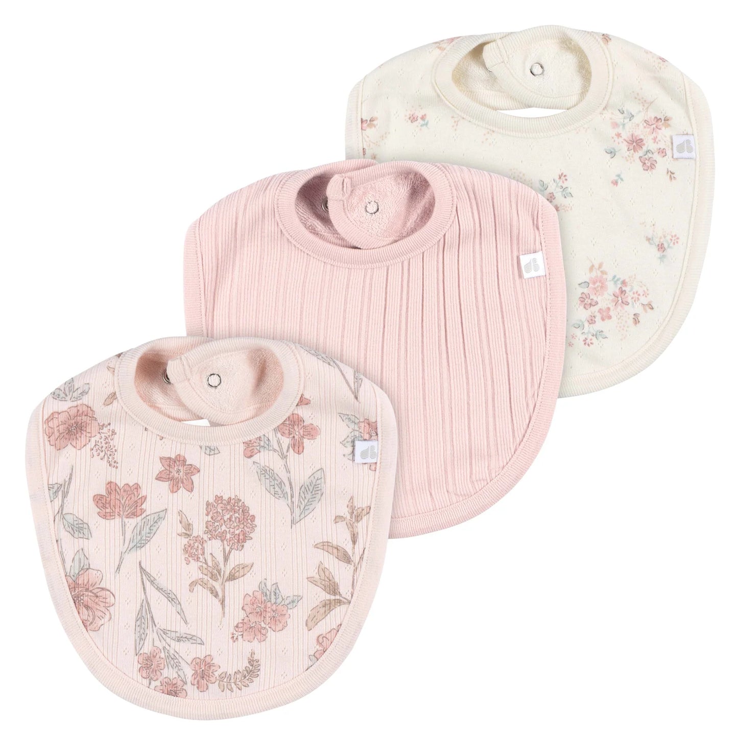 3 Pack Bib- Pink