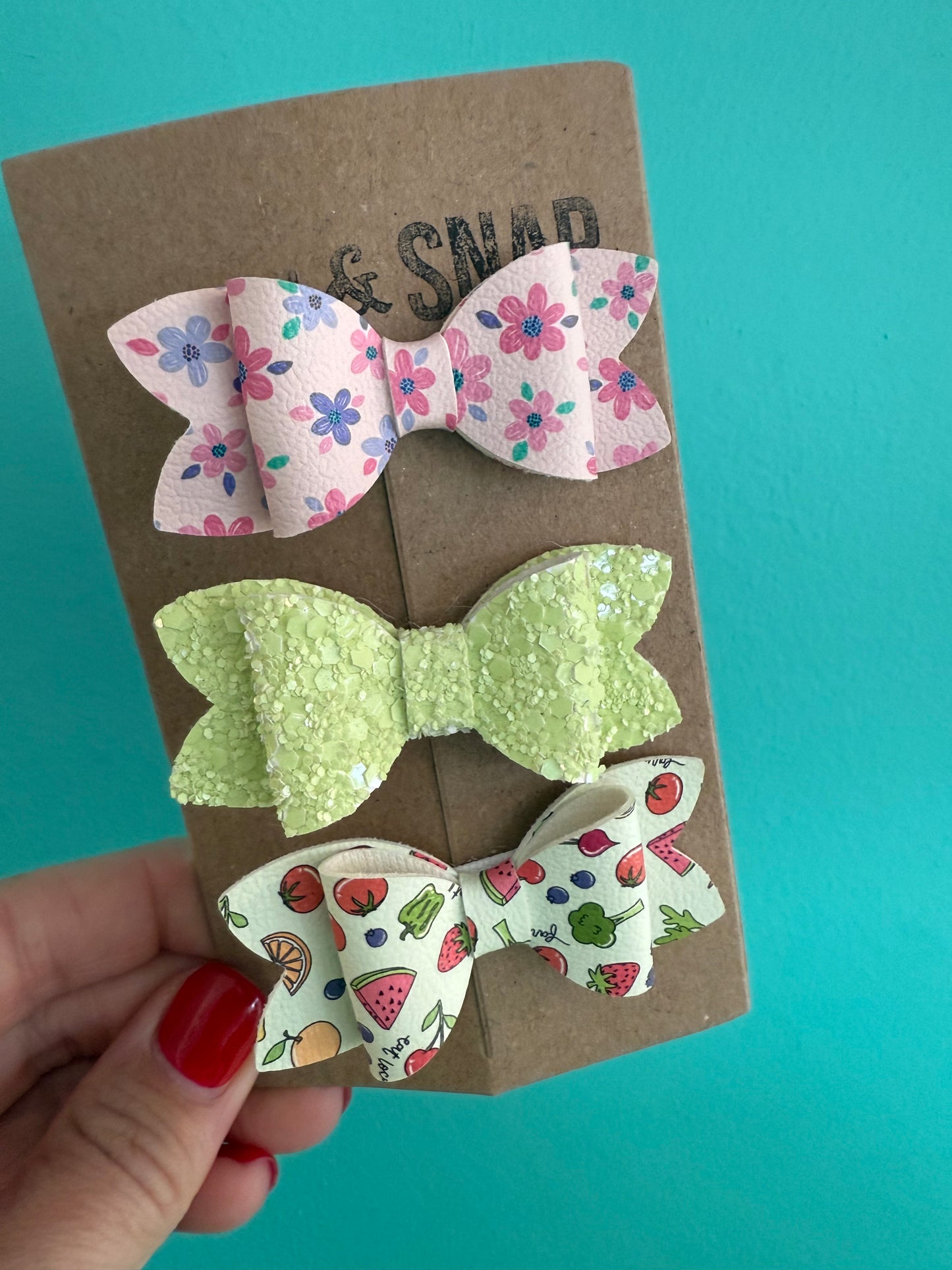 Flowers-Lime Sparkle- Fruits 3 Pack