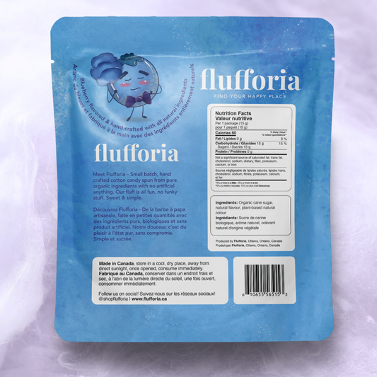 Bluebeary | Blueberry Organic Cotton Candy | Natural Flavors