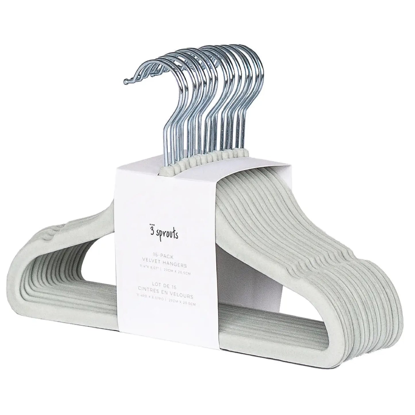 Velvet Hangers - Seafoam (15pc)