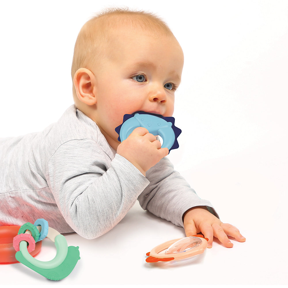 Set of 3 Rattles/Teether