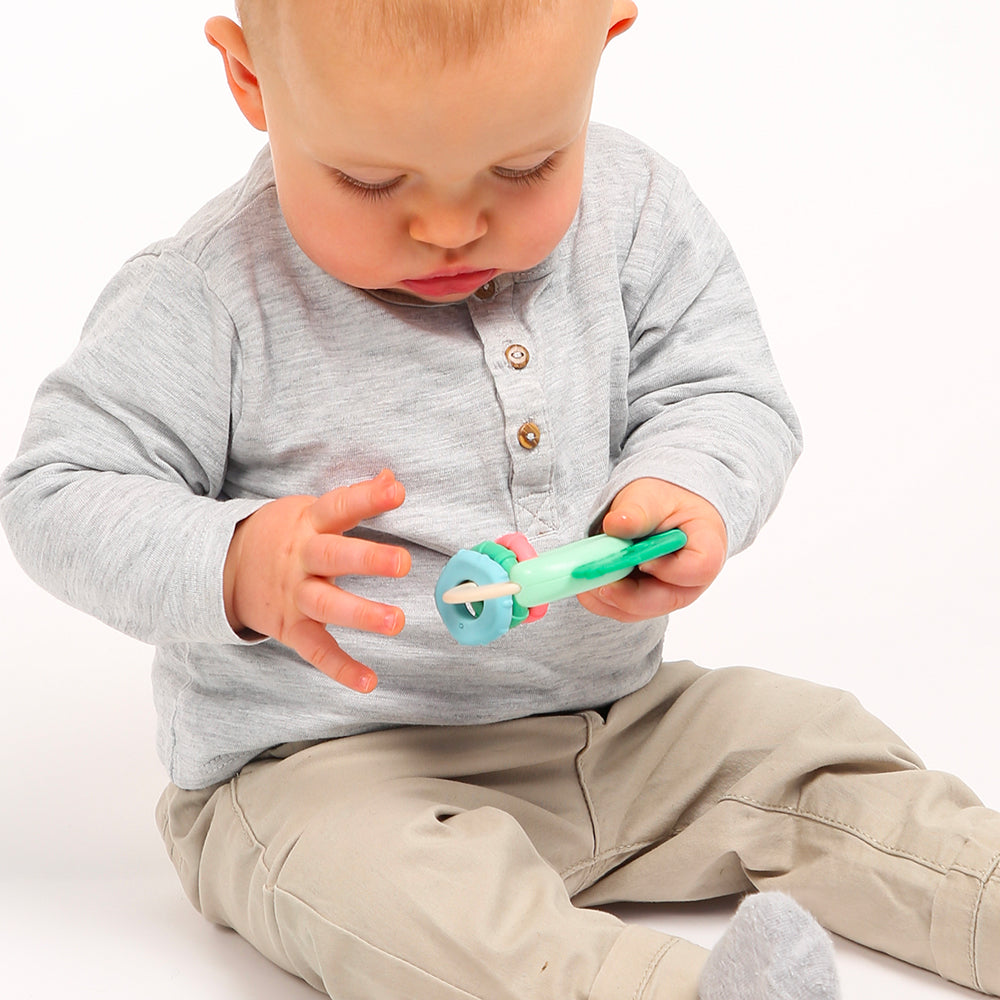 Set of 3 Rattles/Teether