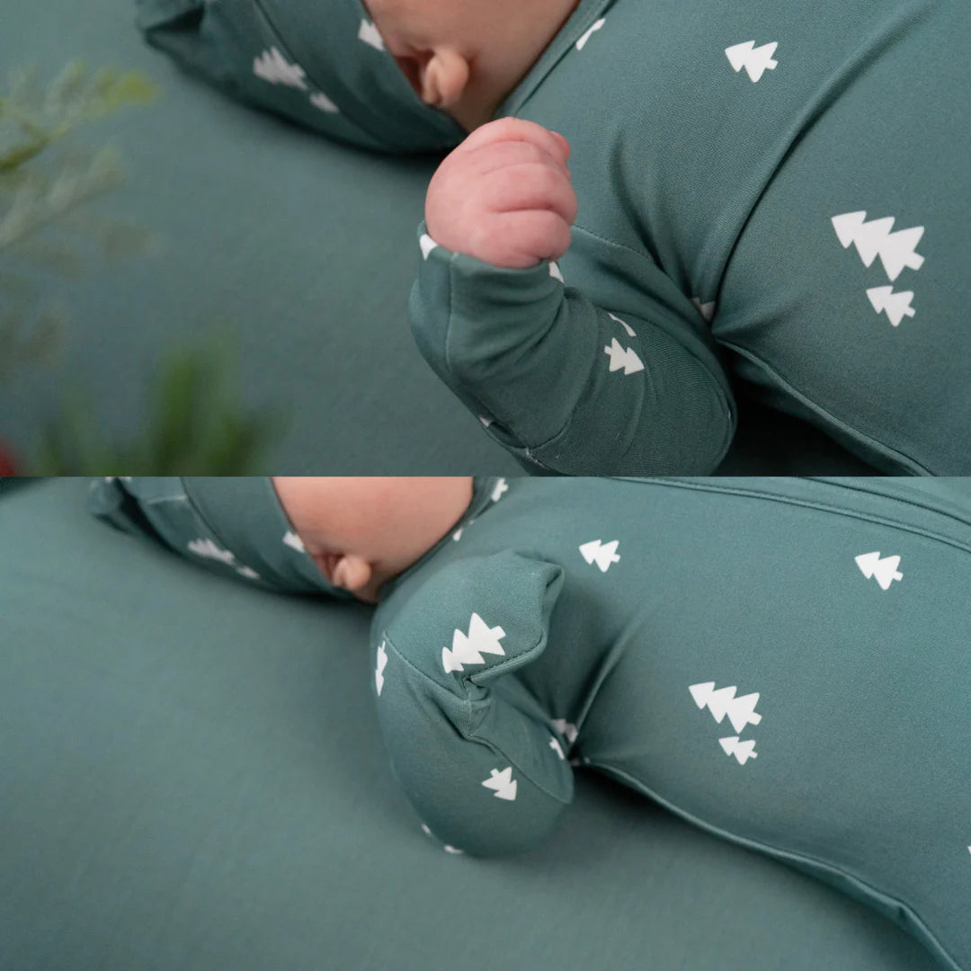 Tiny Trees Footless Zipper Sleepers