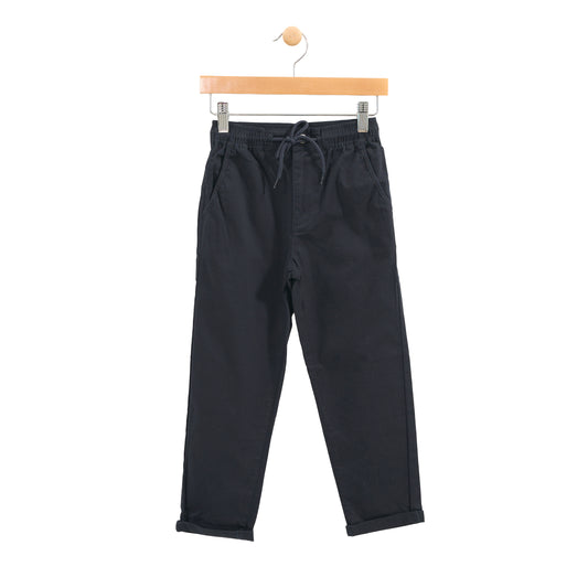 Kids Navy Twill Pant