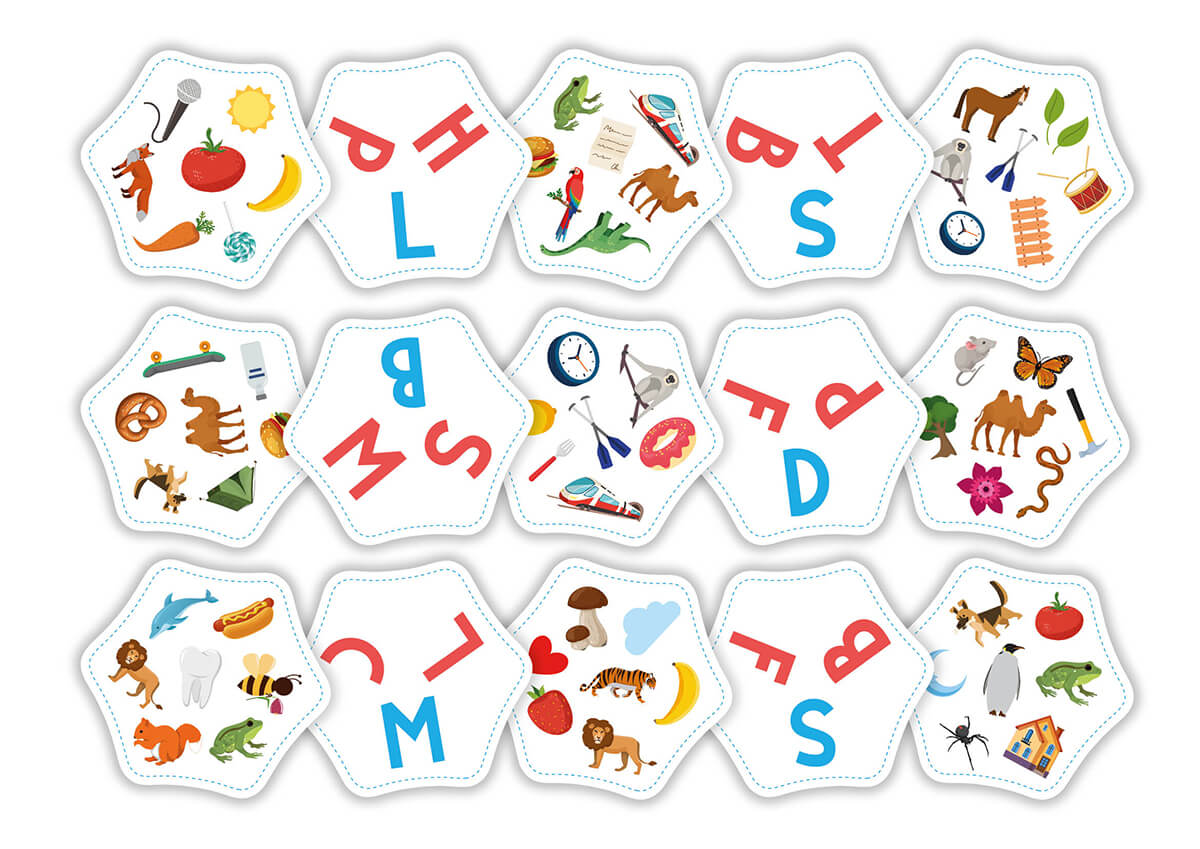 Letter Links/Lie Les Lettres Games