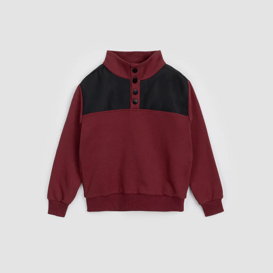 Boys clearance burgundy sweater