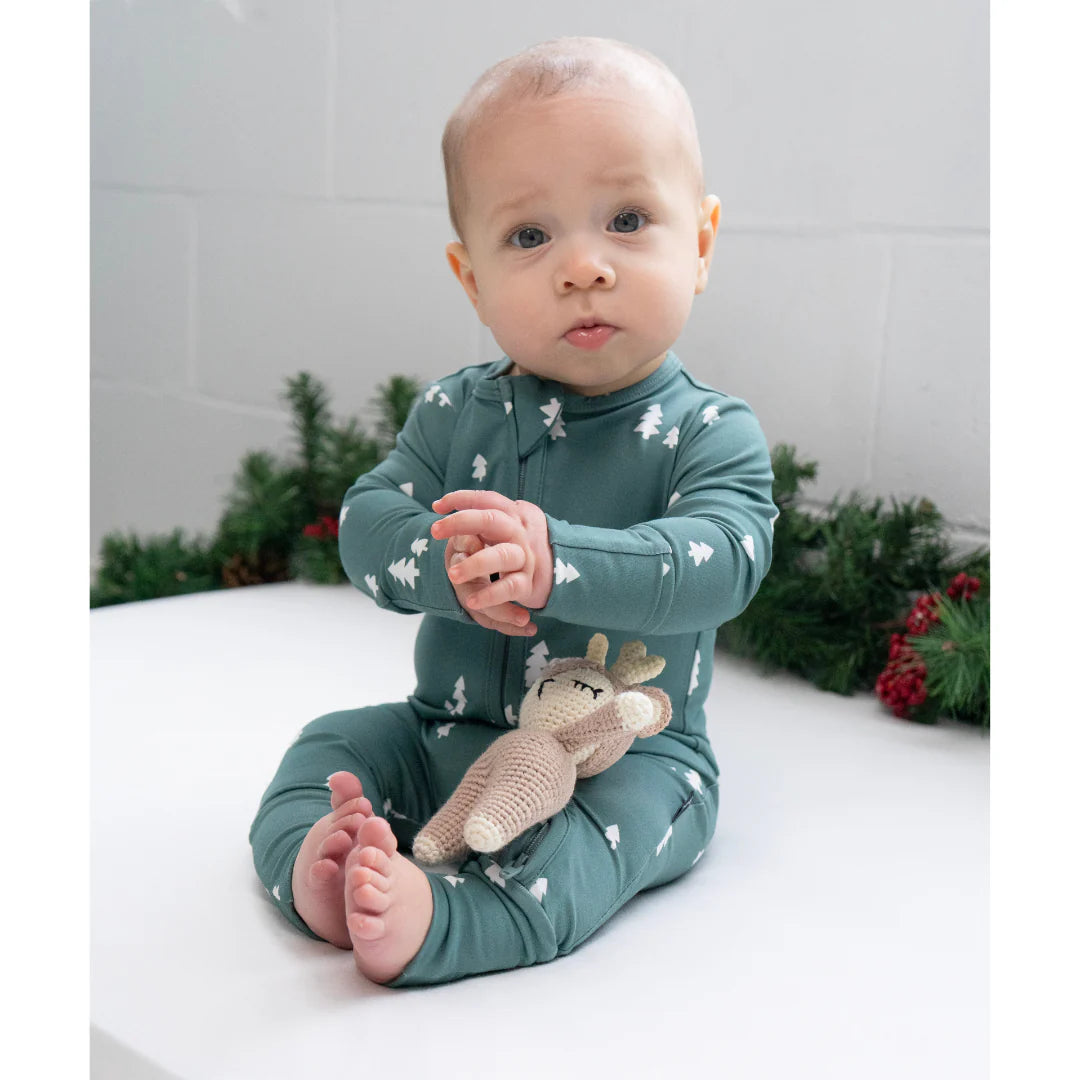 Tiny Trees Footless Zipper Sleepers