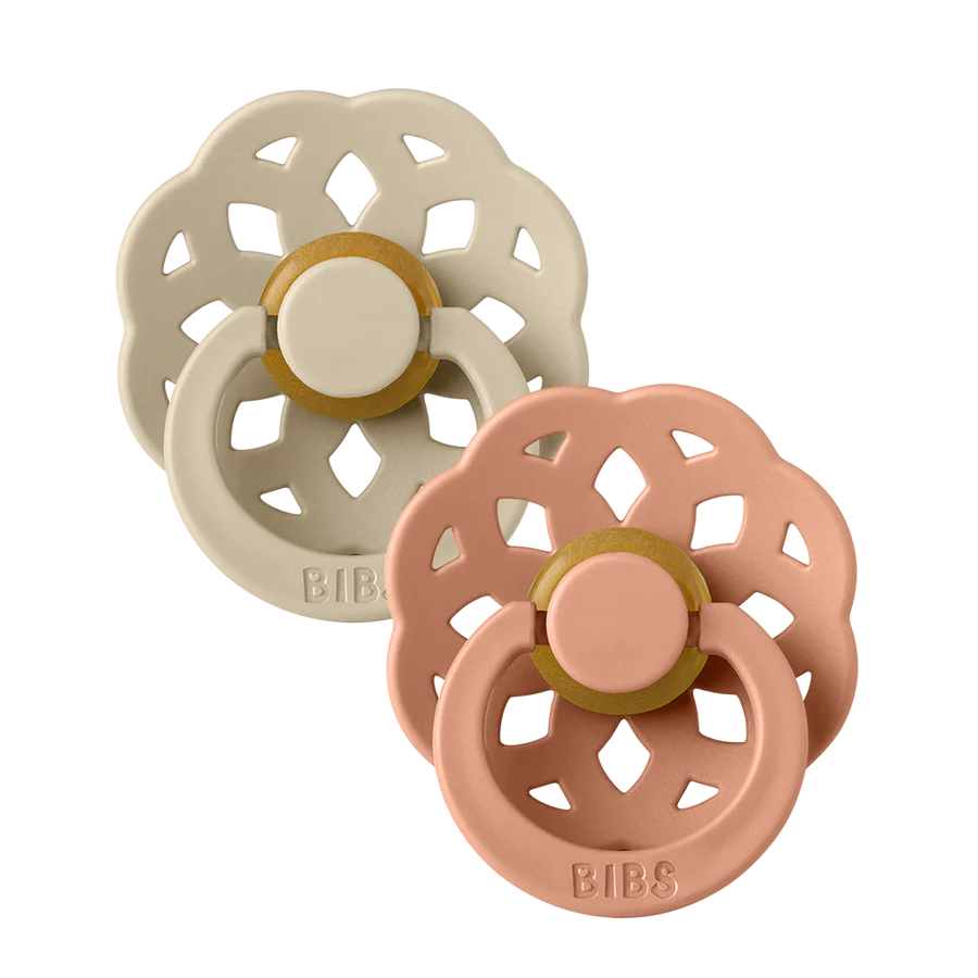 BIBS Pacifier Boheme - Vanilla/Peach