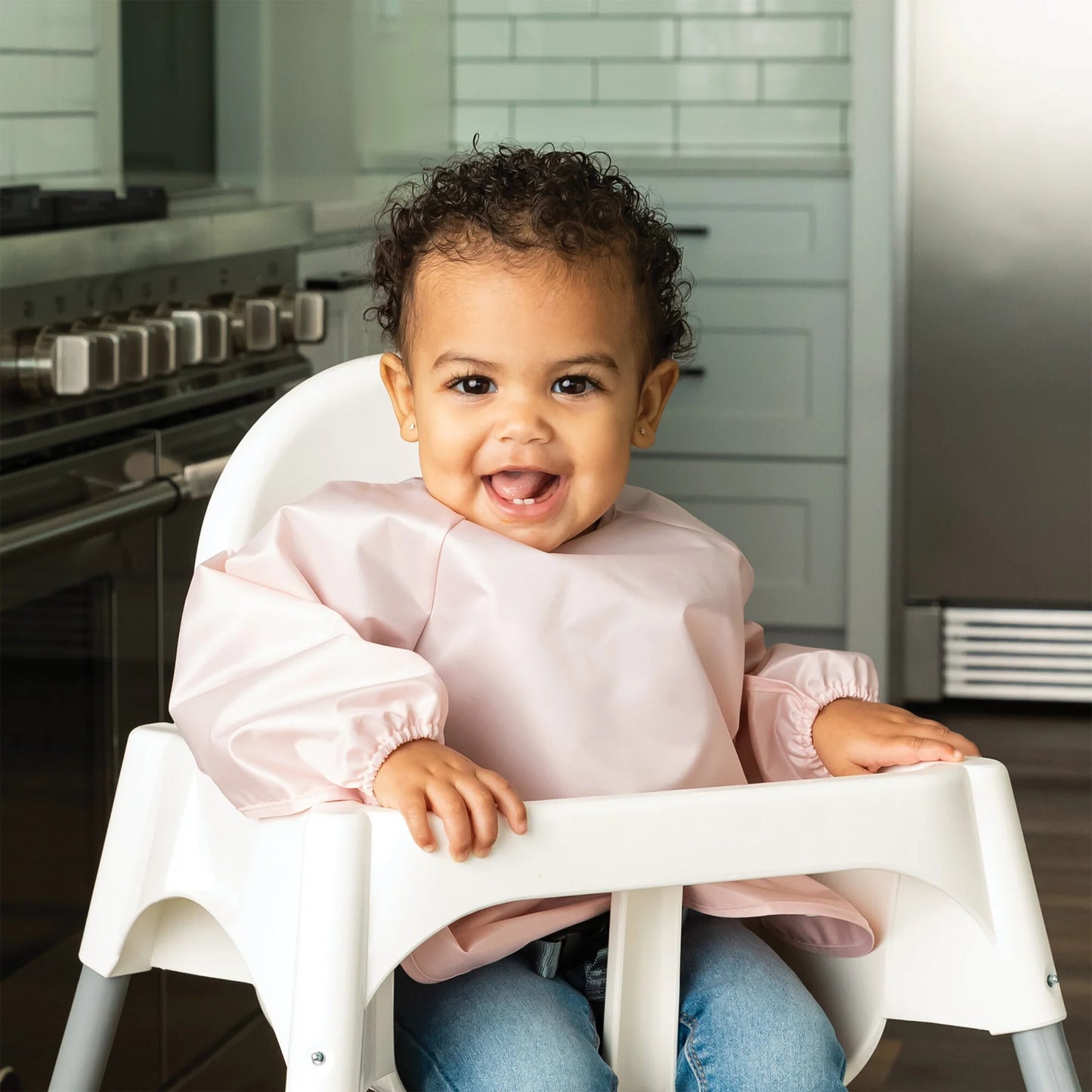 Full Sleeve Bib 2 Pack - Rose & Burgundy (6-24 Months)