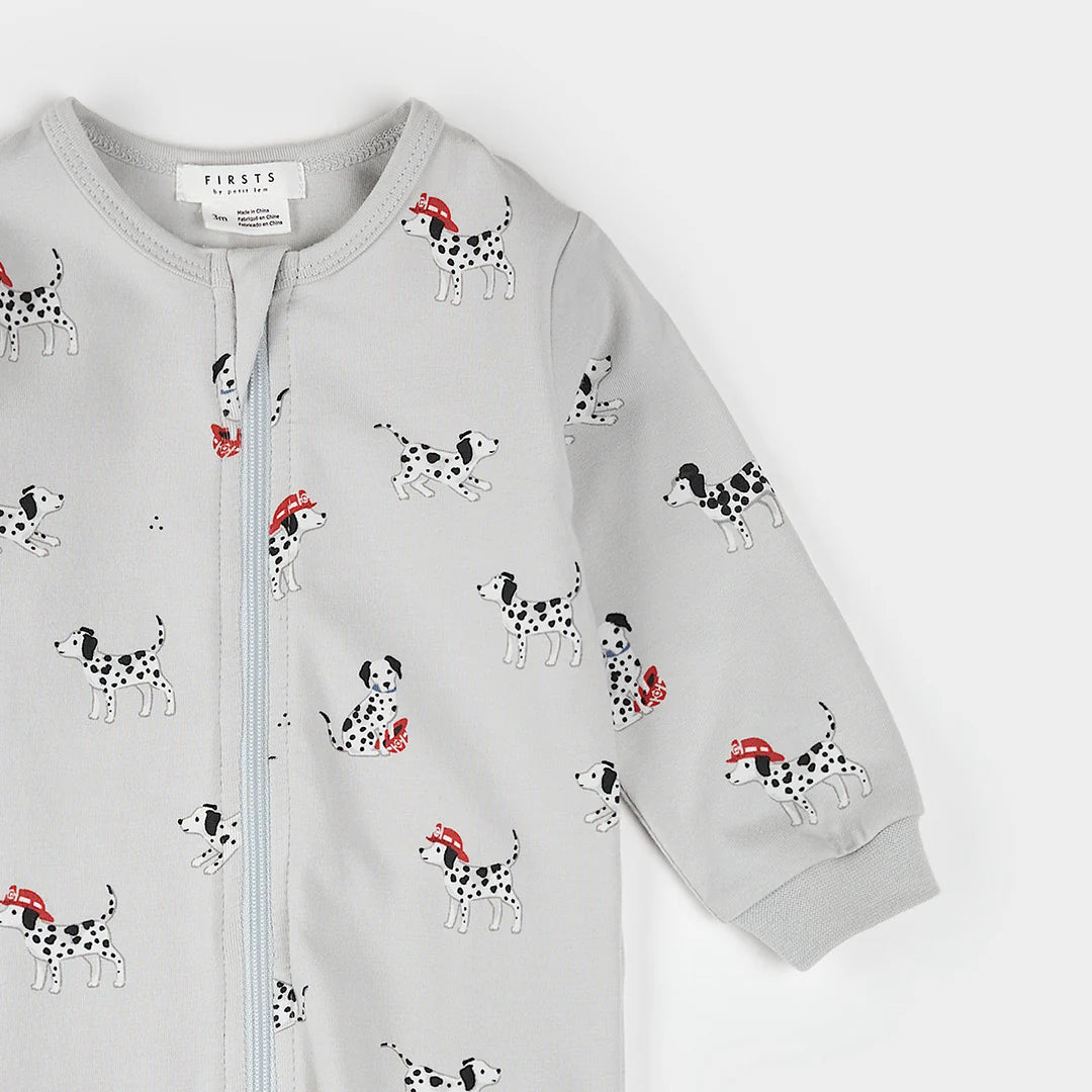 Firefighter Dalmatian Print Sleeper