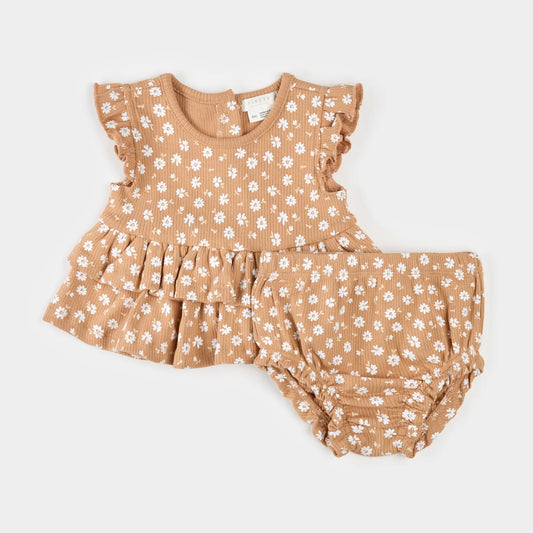 Floral Print Outfit Set