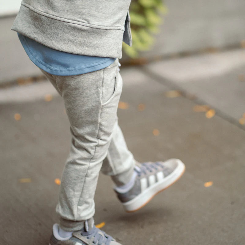 Heather Grey Foundation Joggers
