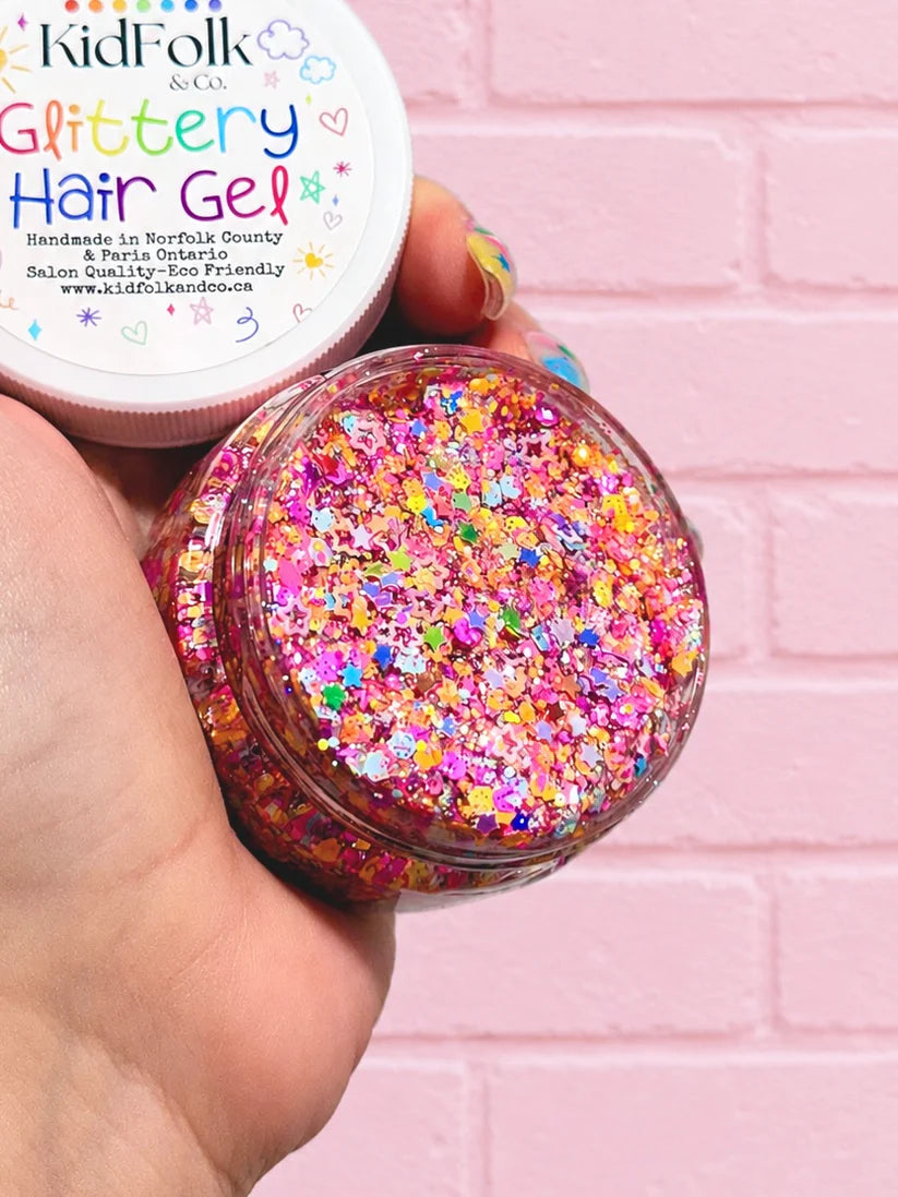 Summer Nights Glittery Hair Gel