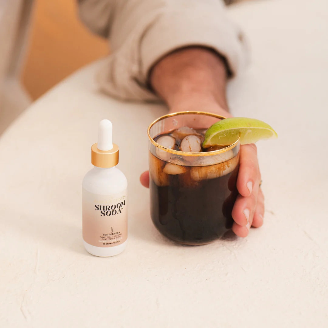 Vintage Cola Shroom Soda