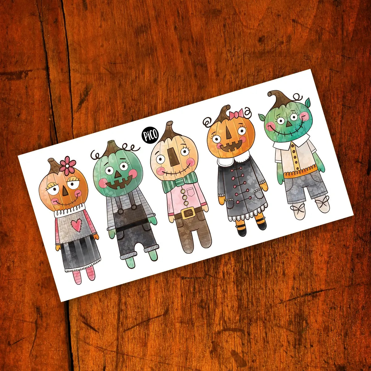 Pumpkin Scarecrows
