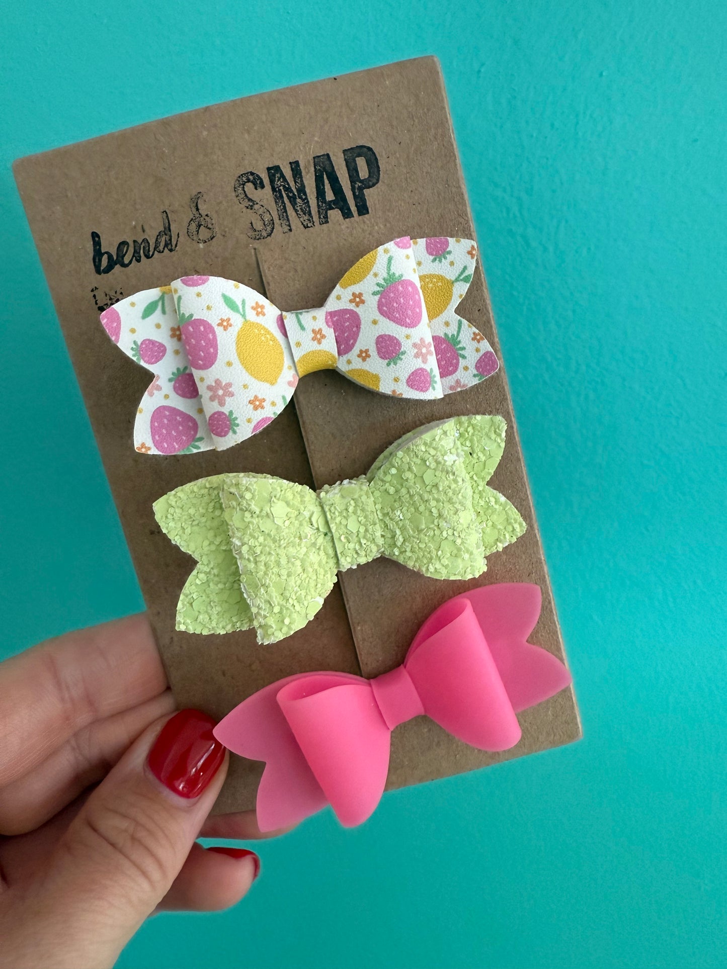 Strawberry Lemon-Lime Sparkle-Jelly Pink 3 Pack