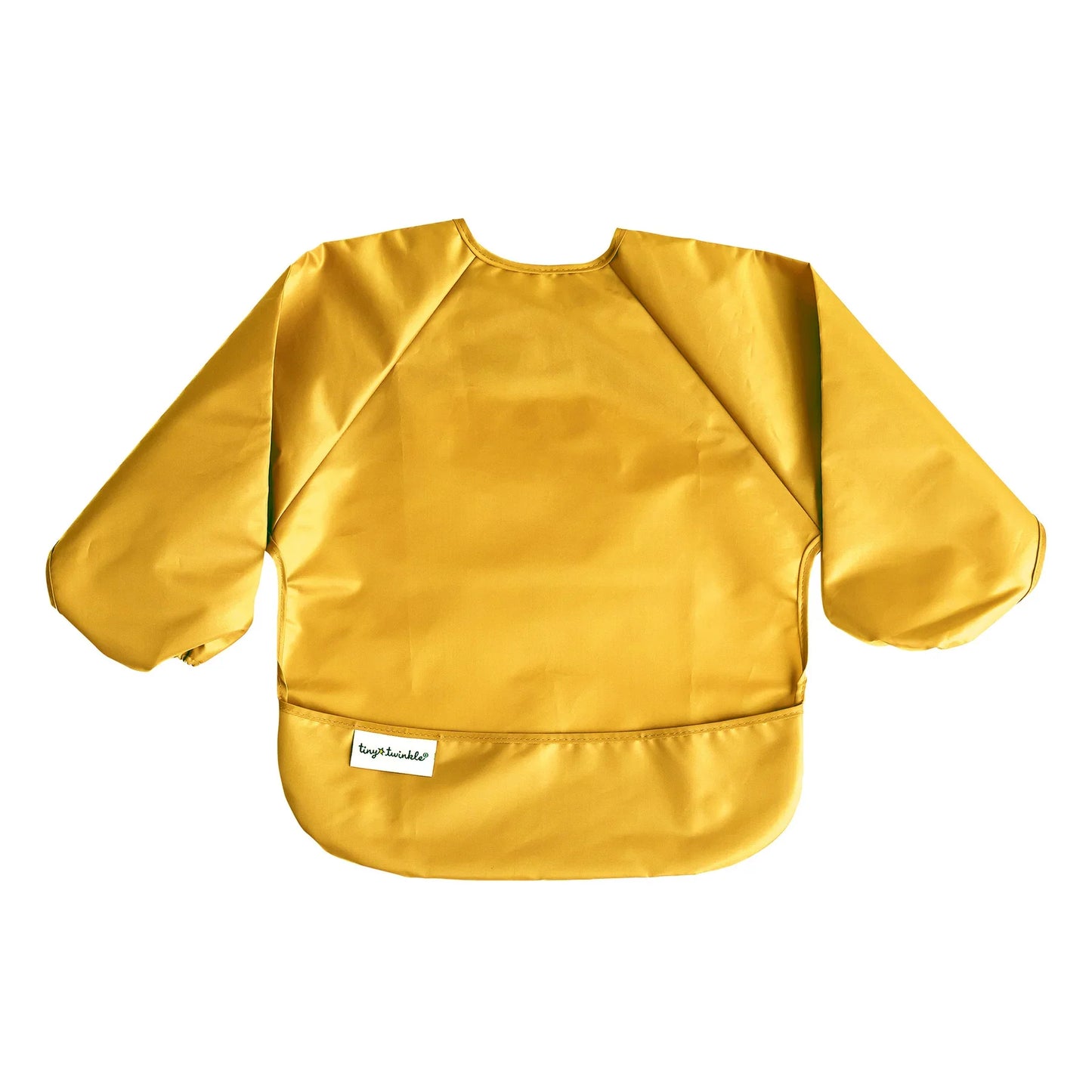 Full Sleeve Bib 2 Pack - Taupe and Dandelion (6-24 Months)