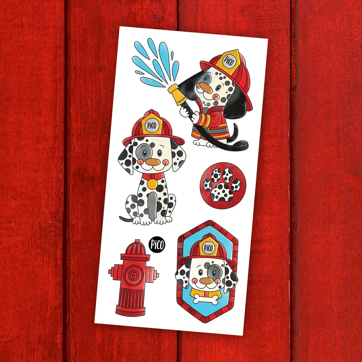 Firefighter Dog Tattoos