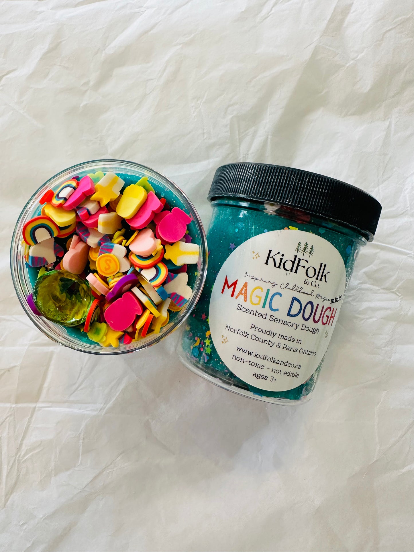 Teal Mini Magic Dough
