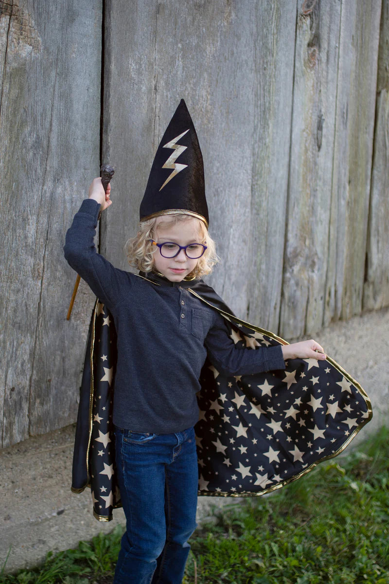 Reversible Wizard Cape and Hat (4-6)