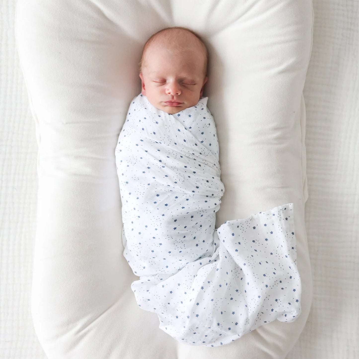 2 Pack Swaddles - Stars + Gingham