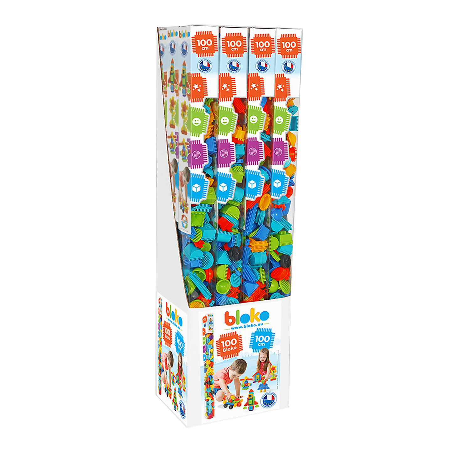 Bloko 100 Piece Tube