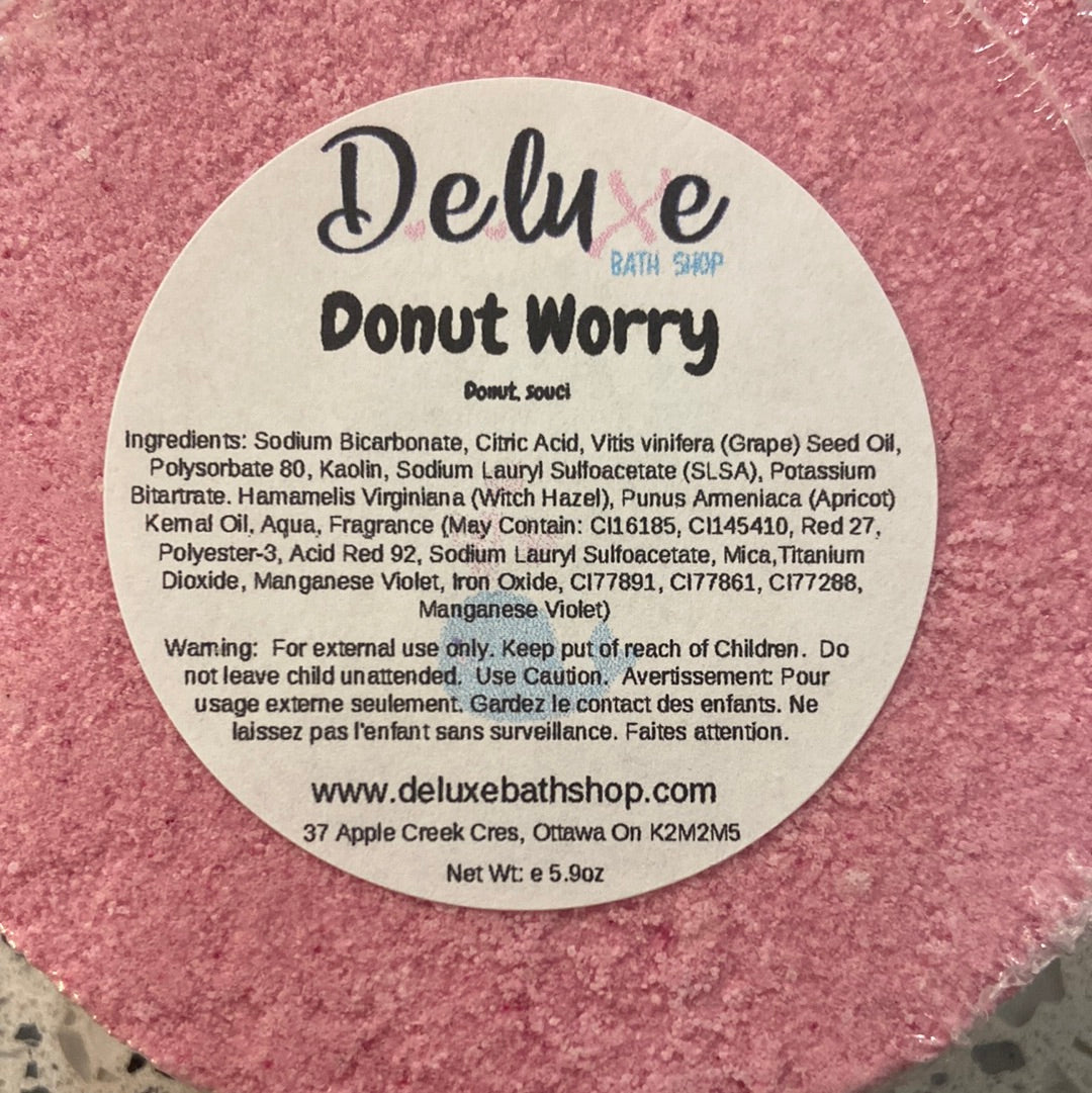 Donut Worry ~ Luxe Bath Bomb