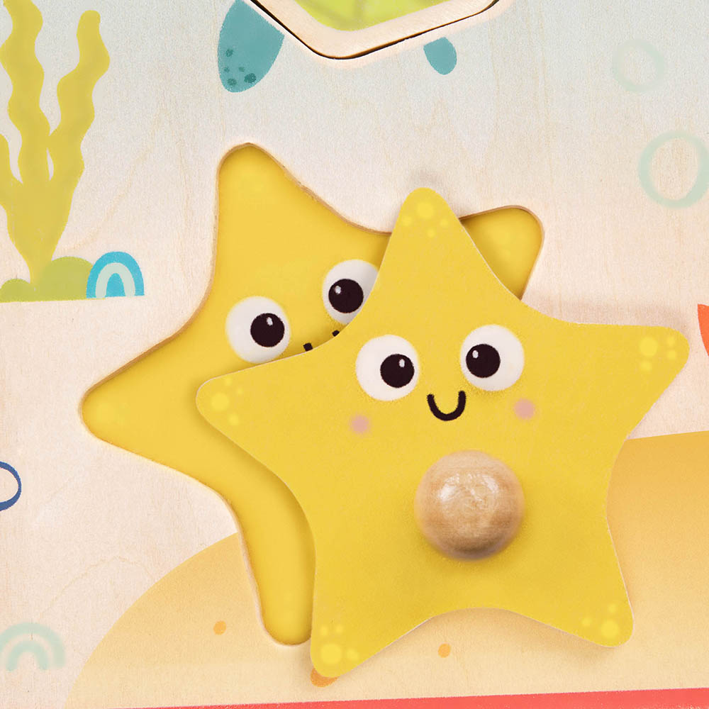 Sea Treasures Wooden Puzzle