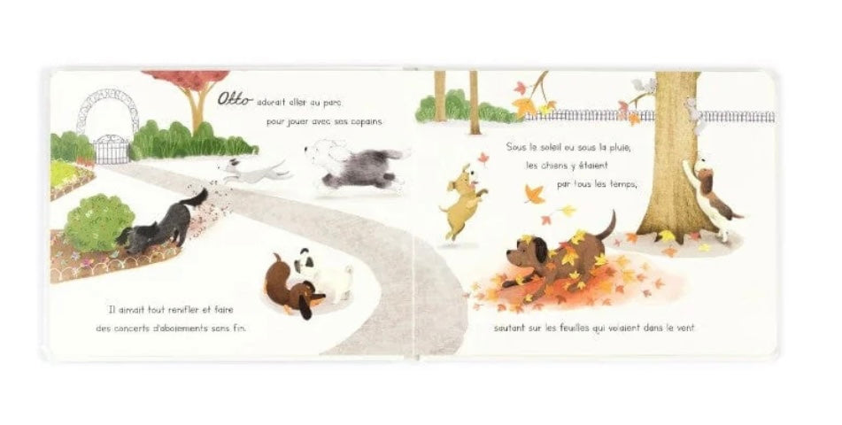 Otto Le Petit Chien Saucisse French Book