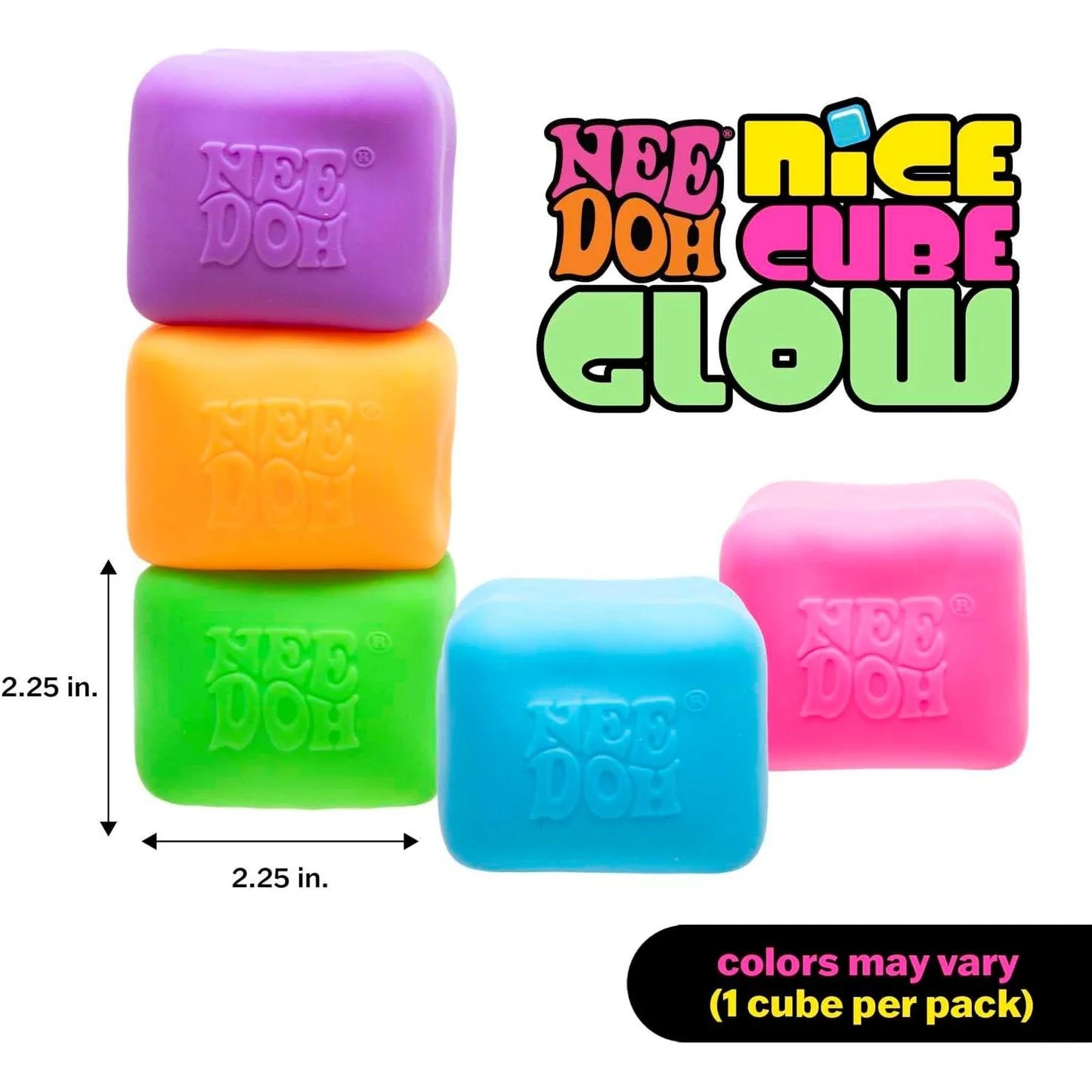 NeeDoh Glow Nice Cube