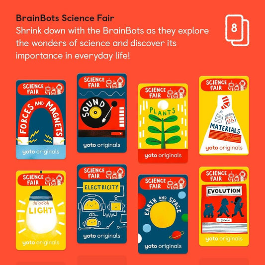 BrainBots Science Fair (8 Cards)