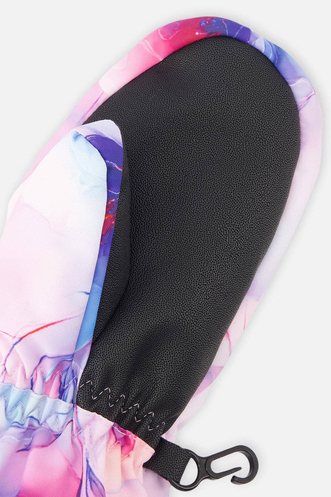 Play Winter Mittens Mauve Flower Print: 4/5