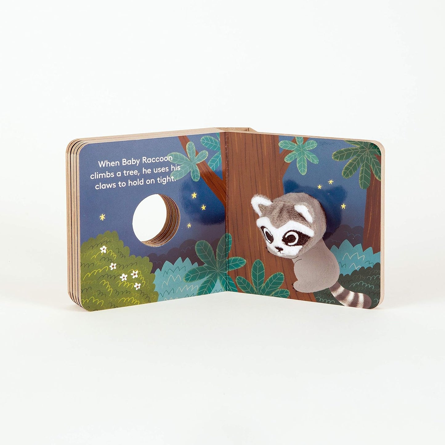 Baby Raccoon: Finger Puppet Book (BB)