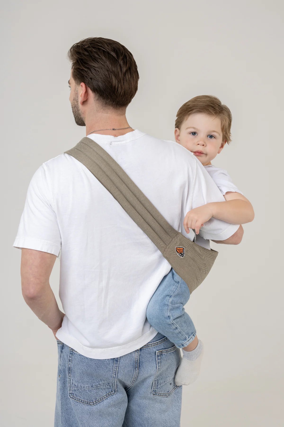 The Monarch Toddler Sling - Stone Sage