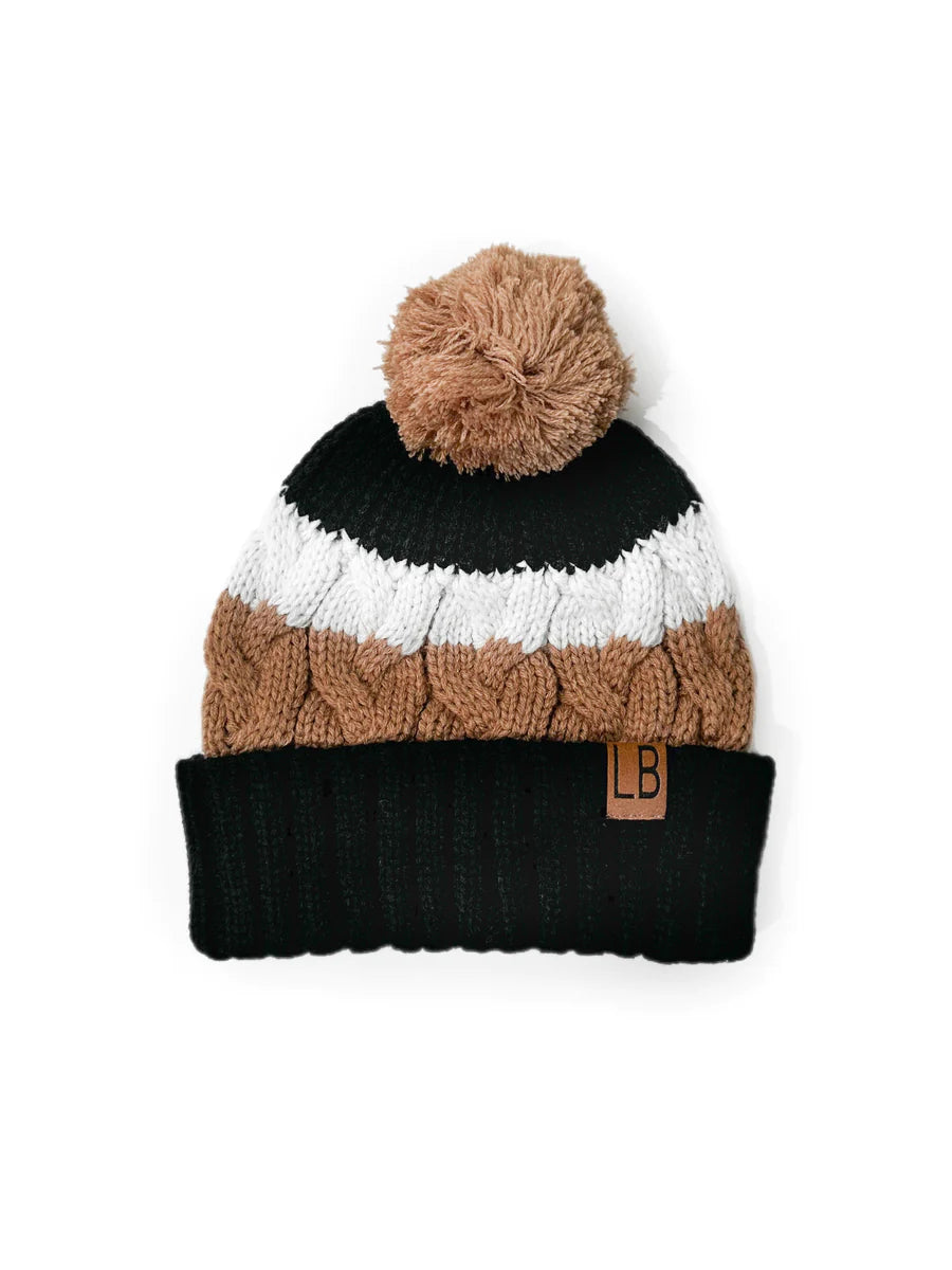 Nutmeg Chunky Pom Beanie