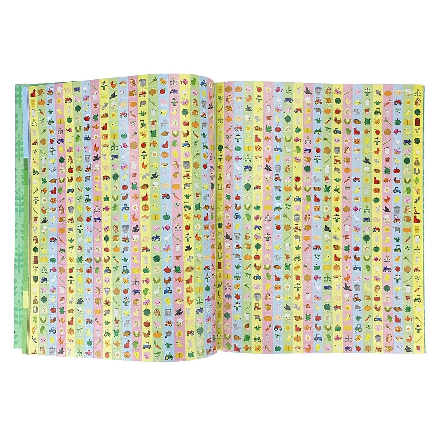 Totally Awesome 2000 Stickers Busy Farm Activity Book